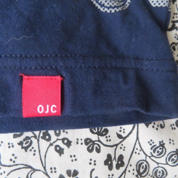 Ojico blue Shirt coupling Train  Mens M Japanese オジコ - Picture 2 of 5